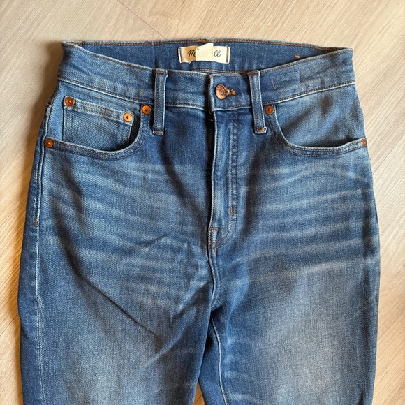 Madewell cali Demi boot blue jeans size 25 flare bootcut - Picture 3 of 14